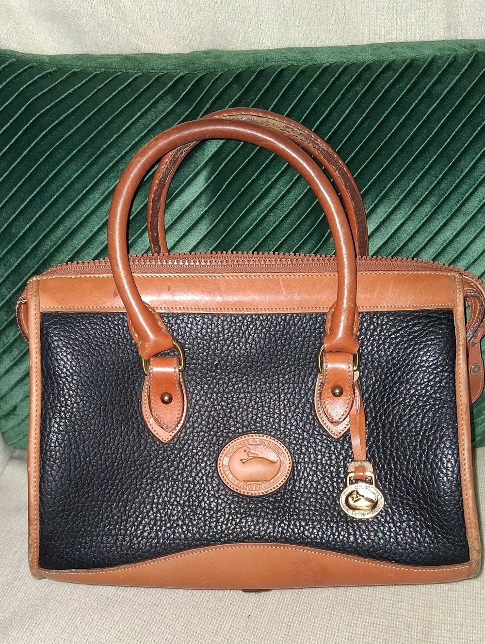 Dooney & Bourke Leather Satchel Bag